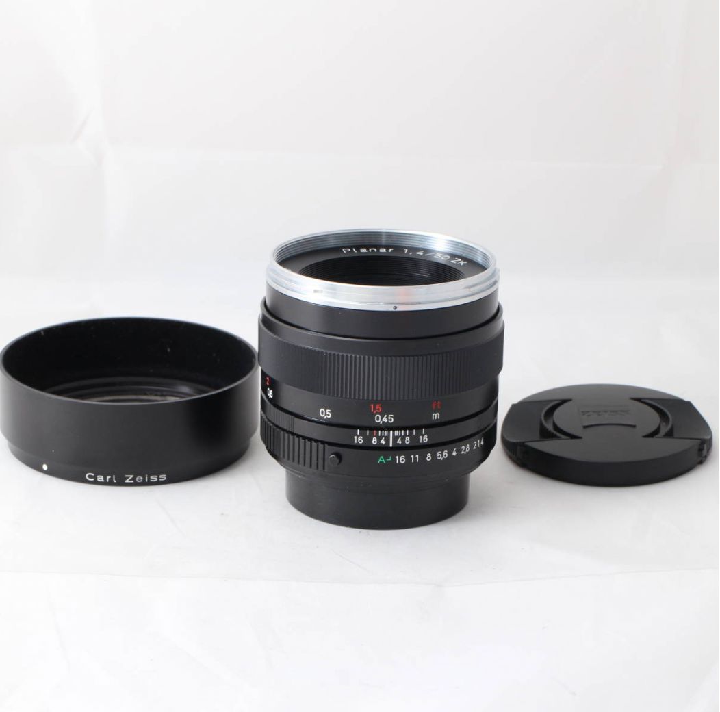 ☆美品☆ COSINA Carl Zeiss Planar T*1.4/50 ZK (ペンタックスKA) カールツァイス プラナー 50mm F1.4  #1545 - メルカリ