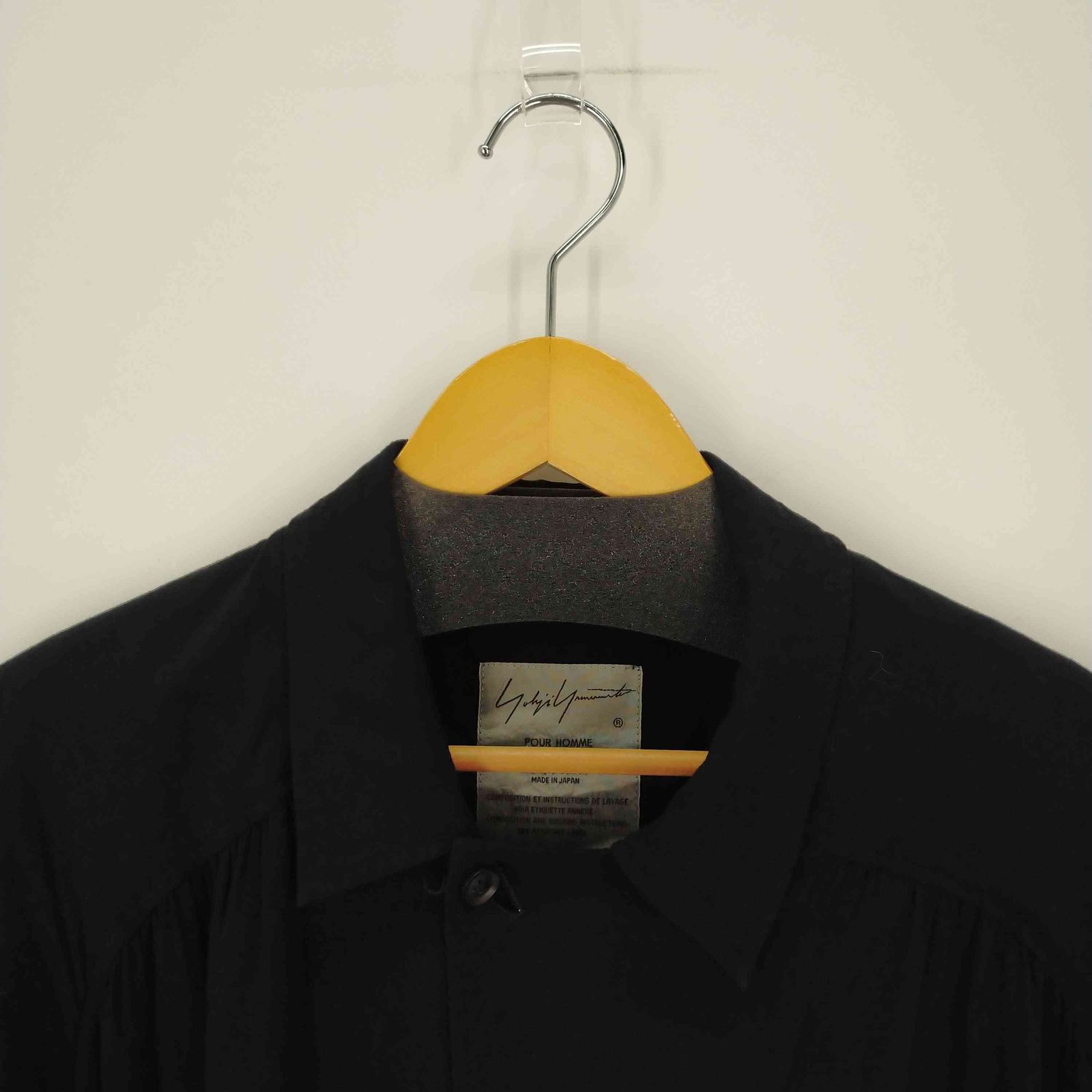 ヨウジヤマモトプールオム Yohji Yamamoto POUR HOMME 19SS S/S RAYON 