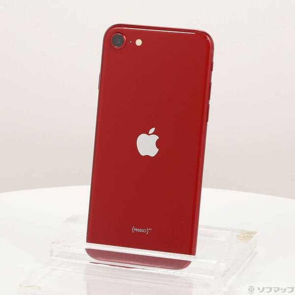 中古品〕 iPhone SE 第3世代 64GB プロダクトレッド MMYE3J／A SIM
