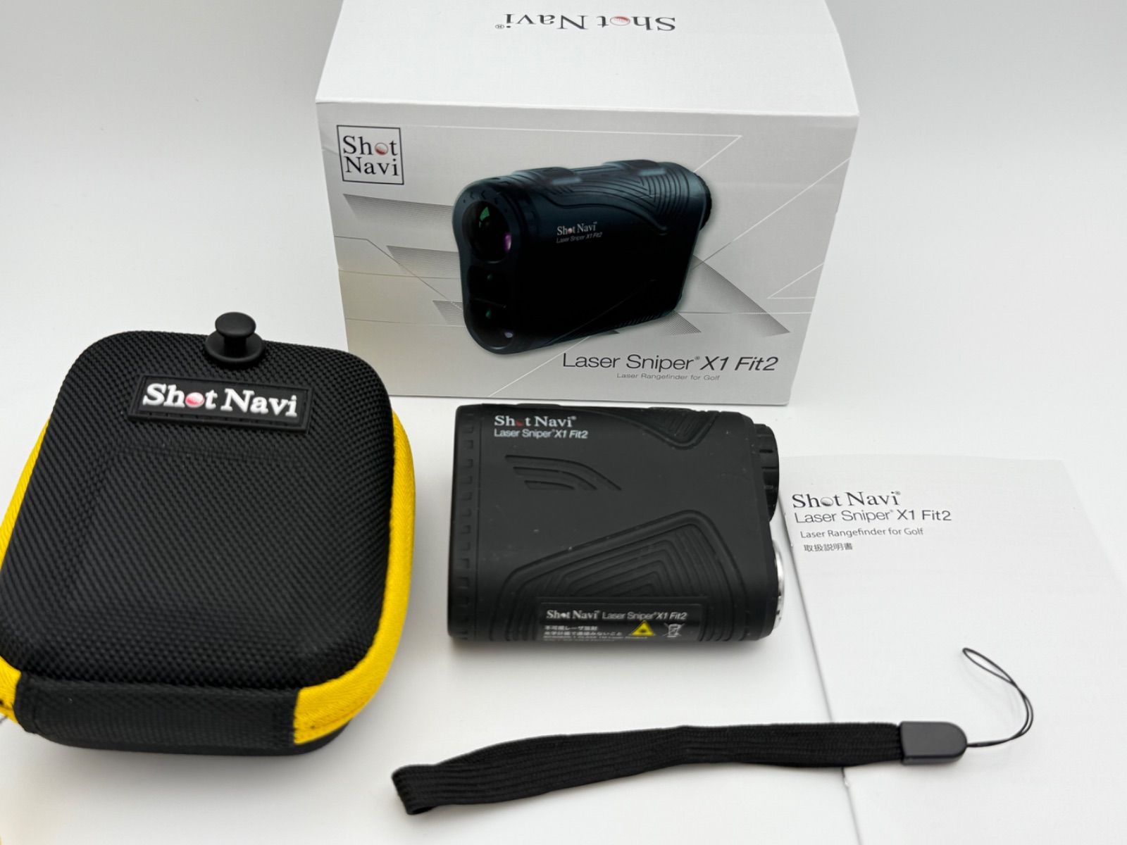 ShotNavi ショットナビ Laser Sniper X1 Fit2[レーザー距離計測