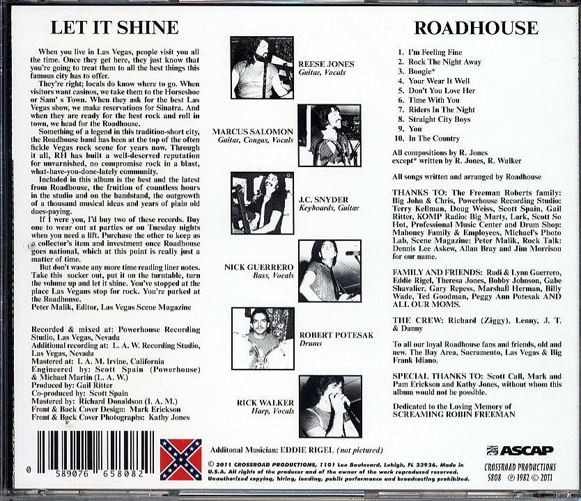 Roadhouse Band / Let It Shine 未開封 - メルカリ