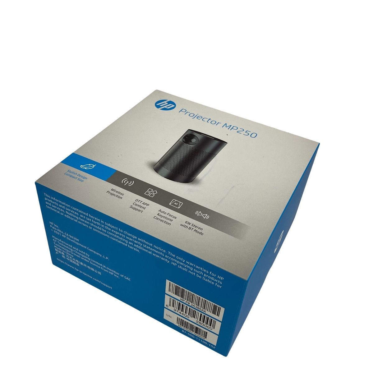 HP MP250 モバイル プロジェクター ポータブル T10479014