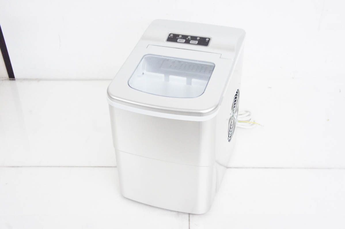 Free Village  高速製氷機 HZB-12/B シルバー 本日みつけたお買い得品】最短6分で氷が出てくる小型製氷機が