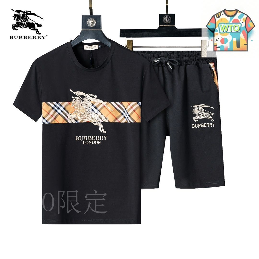 今日特価】urberry Men's Set バーバリーセット-3 - メルカリ