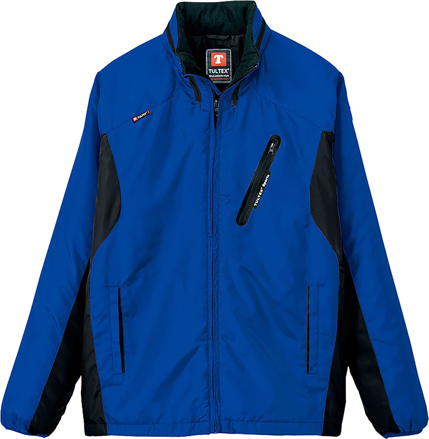 アイトス AITOZ フードイン中綿ジャケット ウィンドウェア コート 撥水 高機能 屋外 野外 イベント ボランティア 日焼け対策 メンズ 男性用 レディース 女性用 大人用 103043L 009 レッド×ブラック