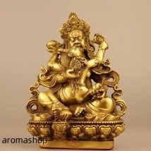純銅 蔵仏 黄財神密宗 双修仏像 歓喜仏 仏像 双修仏像 双身像 蔵バラク 蔵伝 秘仏 密宗 明王 小さな 置物 仏像 銅器 奉納