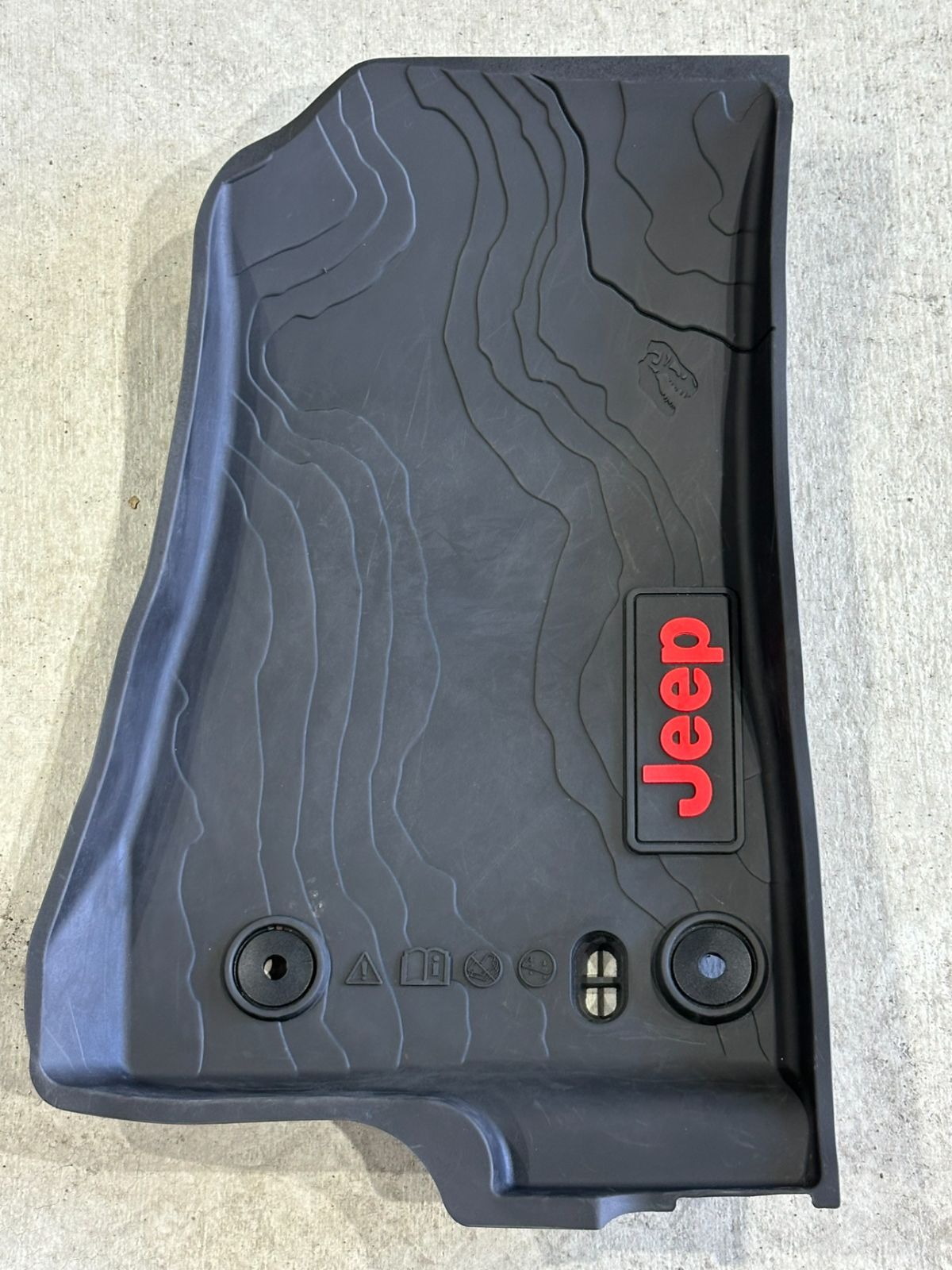 クライスラー JEEP ジープ 純正品 OEM ラングラー アンリミテッド JL 18年～ オールウェザー フロアマット 4枚セット 82215203AE ラバータイプ 品 ⑱