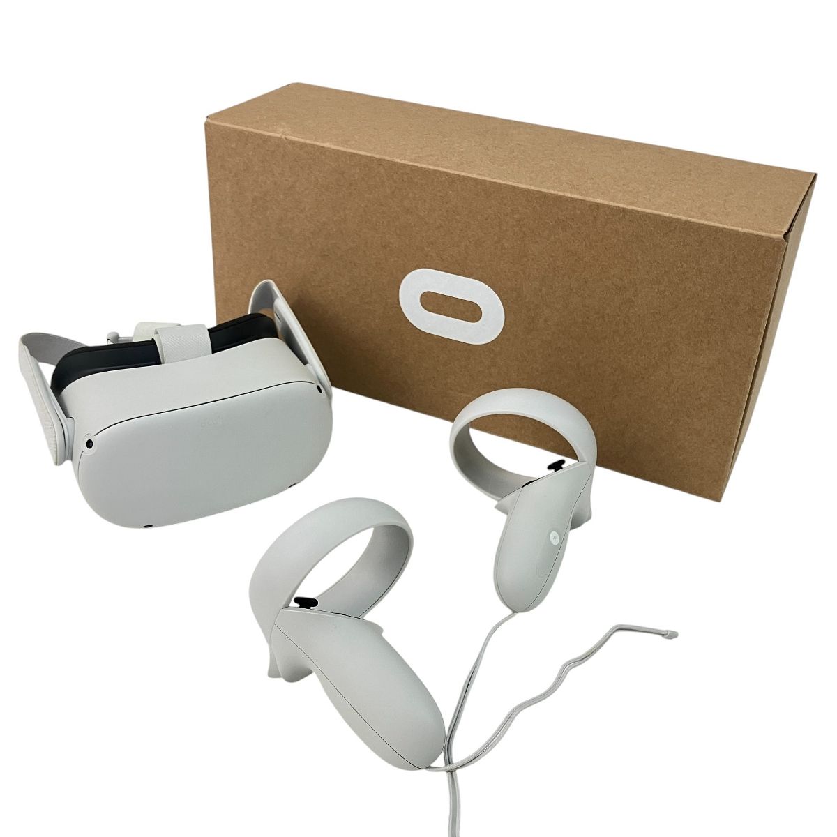 Meta Oculus QUEST2 KW49CM VR ヘッドセット メタ クエスト 128GB ゲーム機 オキュラス Z9841379