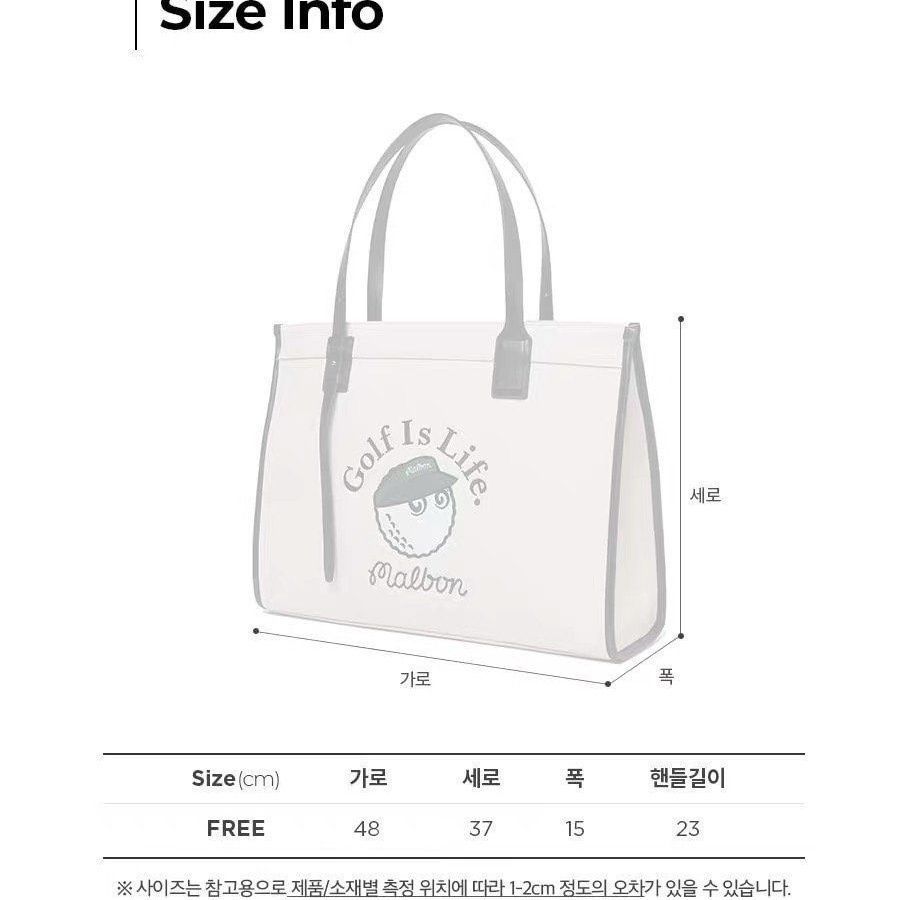 Malbon Golf ゴルフ ジーフォア ゴルフ ハンドバッグ ボストンバッグ