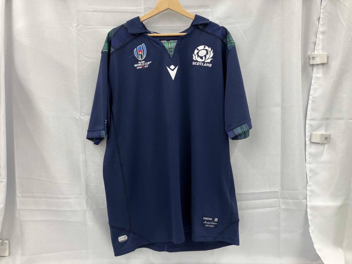 ラグビーWORLD CUP|スコットランド代表ユニフォーム|ネイビー|3XLサイズ