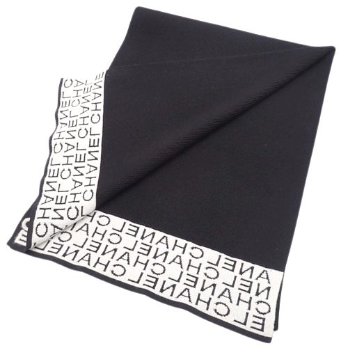 CHANEL(シャネル) ロゴ刺繍 マフラー マフラー アパレル