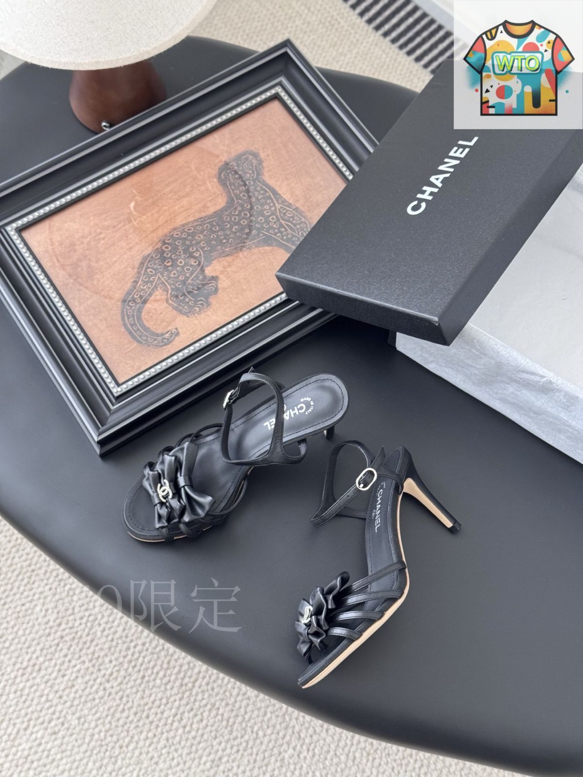 CHANEL シャネル サンダル おしゃれなチェーン×レザーデザイン♡シャネル☆サンダル