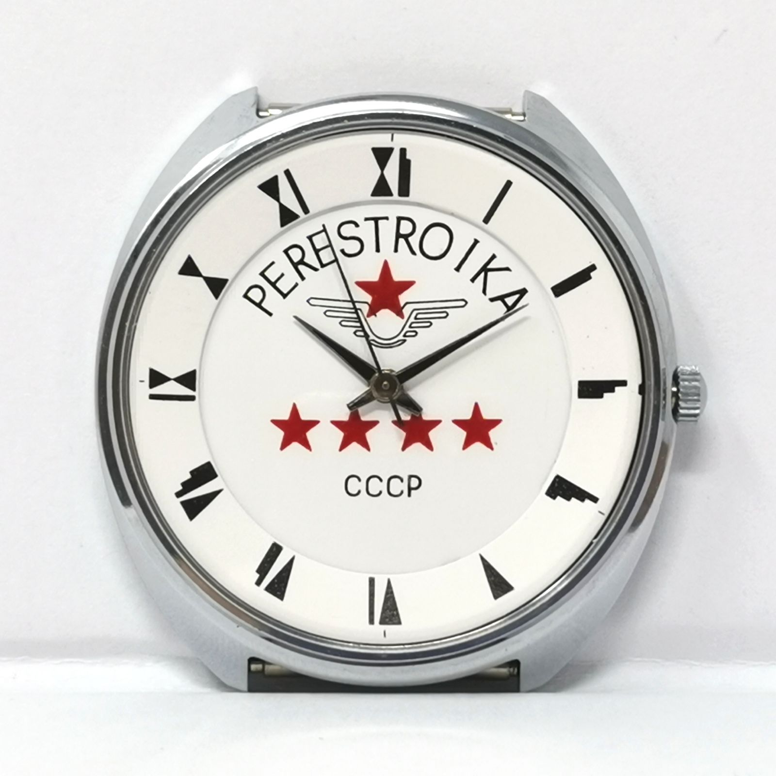 ヴィンテージのソビエト連邦 腕時計 希少品 レア 旧ソ連 CCCP ソビエト ヴィンテージ ペレストロイカ 腕時計 可動
