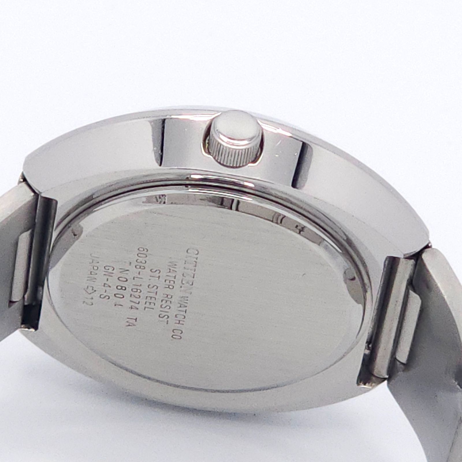 ☆本体良品 CITIZEN シチズン インディペンデント 6038-L16274 QZ 動作