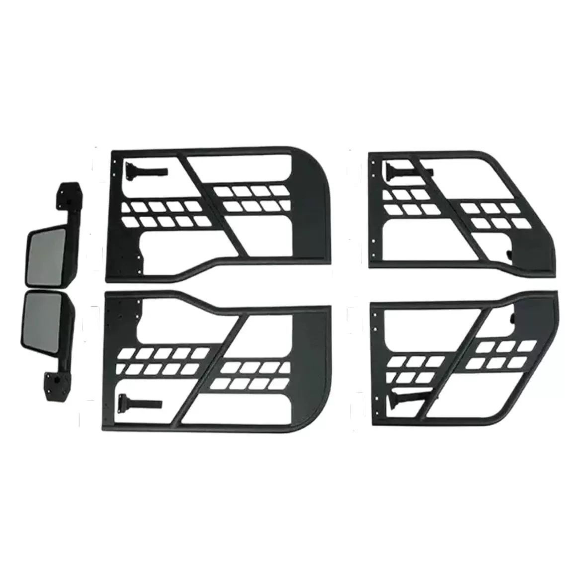 ジープ・ラングラー JK/JL/JT 4スチールチューブドア セミドアミラー付き MOPAR Jeep純正 チューブドア キット (JL/JT共通) – アメリカン