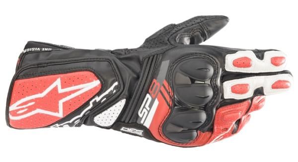【新品・2営業日で発送】ALPINESTAR アルパインスターズ 【必ず購入前に仕様をご確認下さい】SP-8 v3 LEATHER GLOVE 1304 BLACK WHITE BRIGHT RED XL