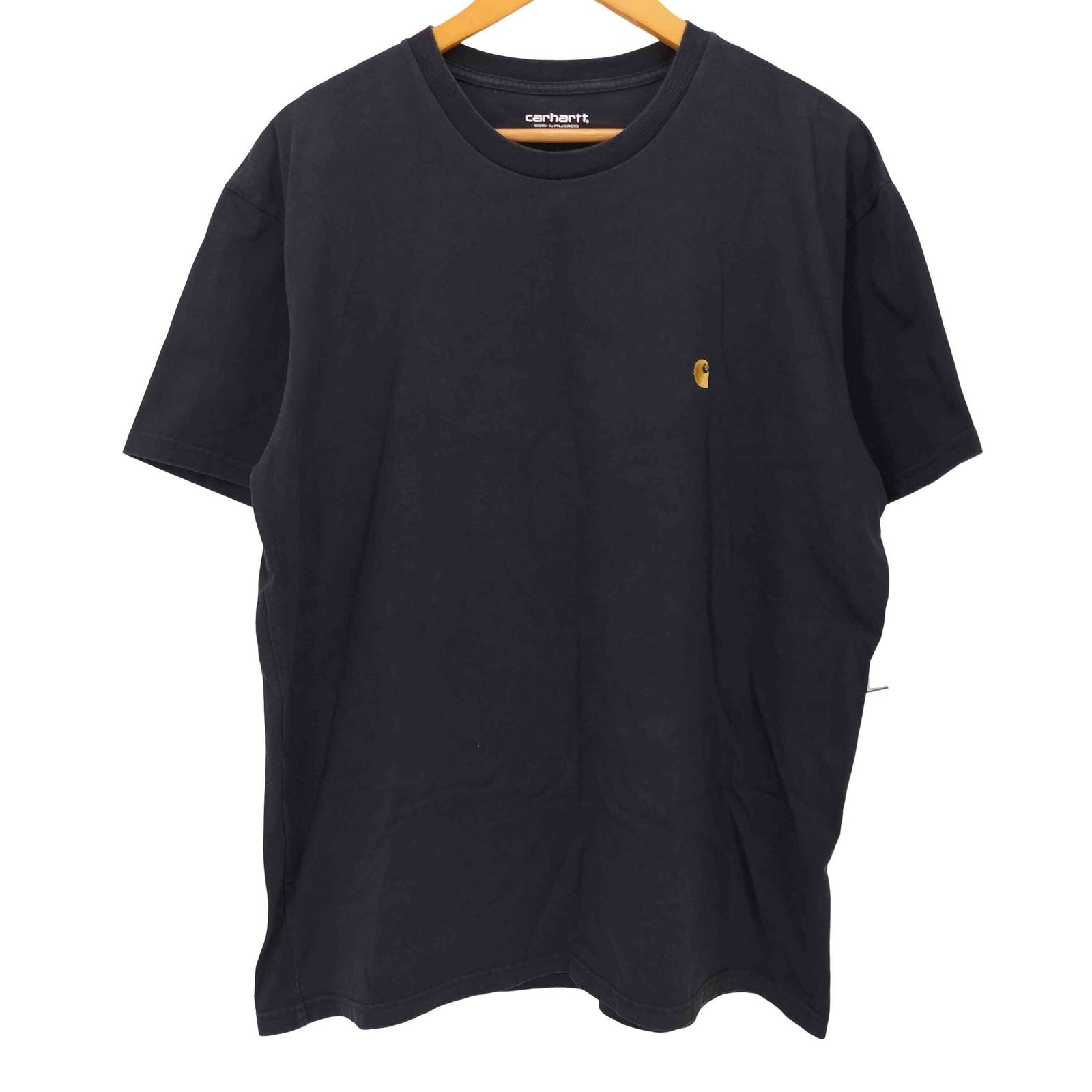 カーハートワークインプログレス Carhartt WIP ワンポイント刺繍S/S TEE メンズ  L