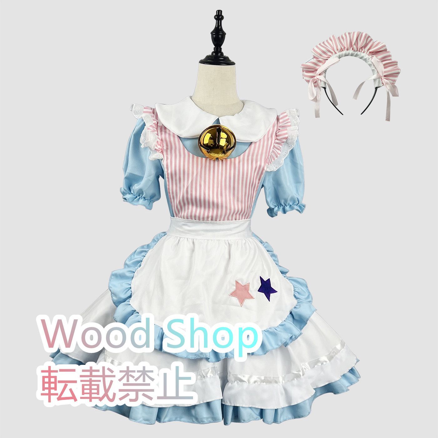男の娘 ロリータ カワイイメイド服 コスプレ ロリータ ハロウィン コスプレ衣装 コスチューム ゴスロリ ドレス ワンピース 仮装 日常着 レディース クリスマス  イベント 男の娘 撮影会 ピンク メイドカフェ メイド喫茶 不思議の国のアリスタイプ おすすめ 豪華4点セット - メルカリ