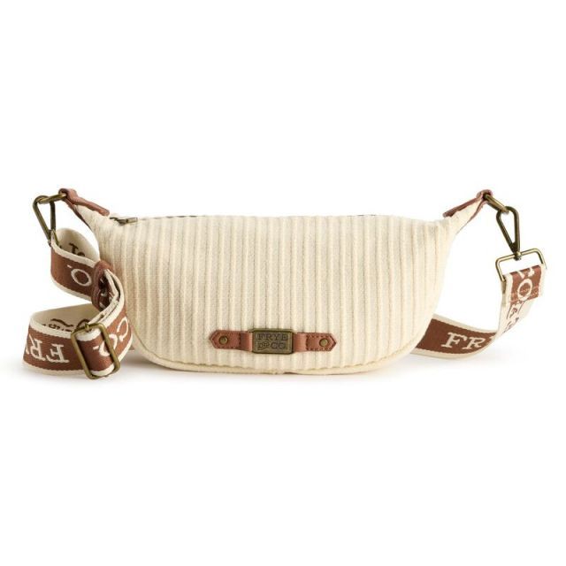 【送料無料】 フライ レディース ハンドバッグ バッグ Frye and Co. Spencer Chic Sling Bag Natural Stripe