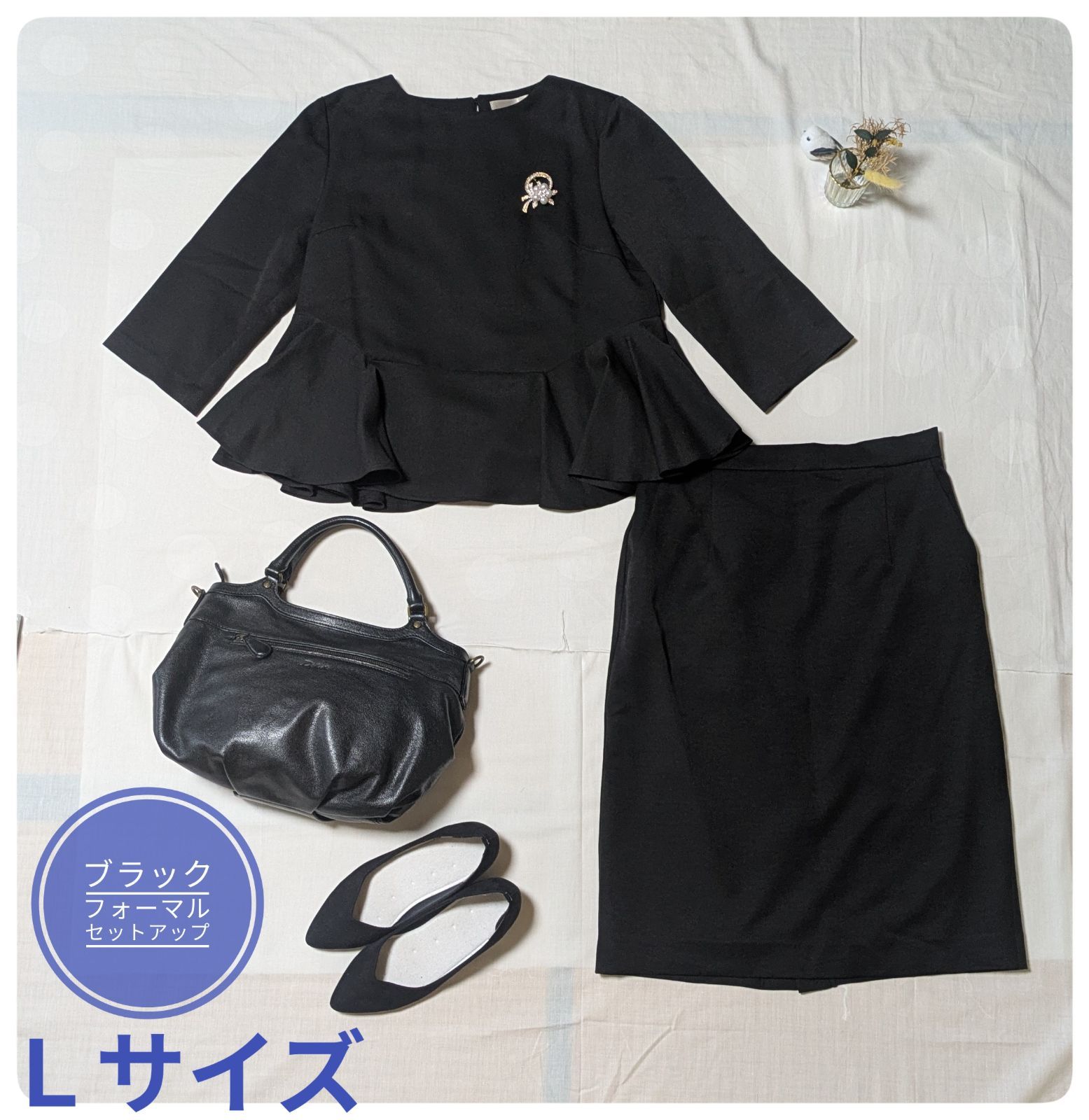 ドレスラボ スーツ ブラック theory （2） パンツスーツ セットアップ