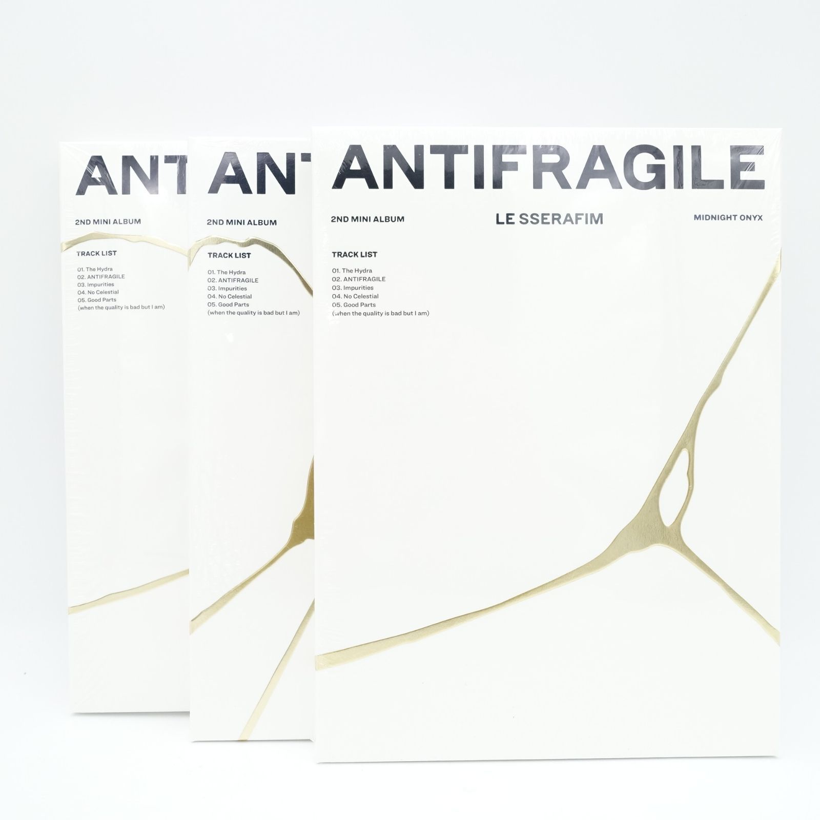 LE SSERAFIM ANTIFRAGILE Vol.1.2.3 MIDNIGHT ONYX 3セット 未開封 CD 