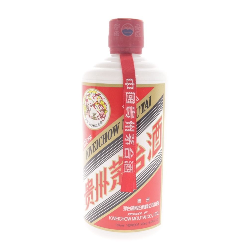 □ 酒 貴州茅台酒 マオタイ酒 天女ラベル 2023 53％ 500ml 966g