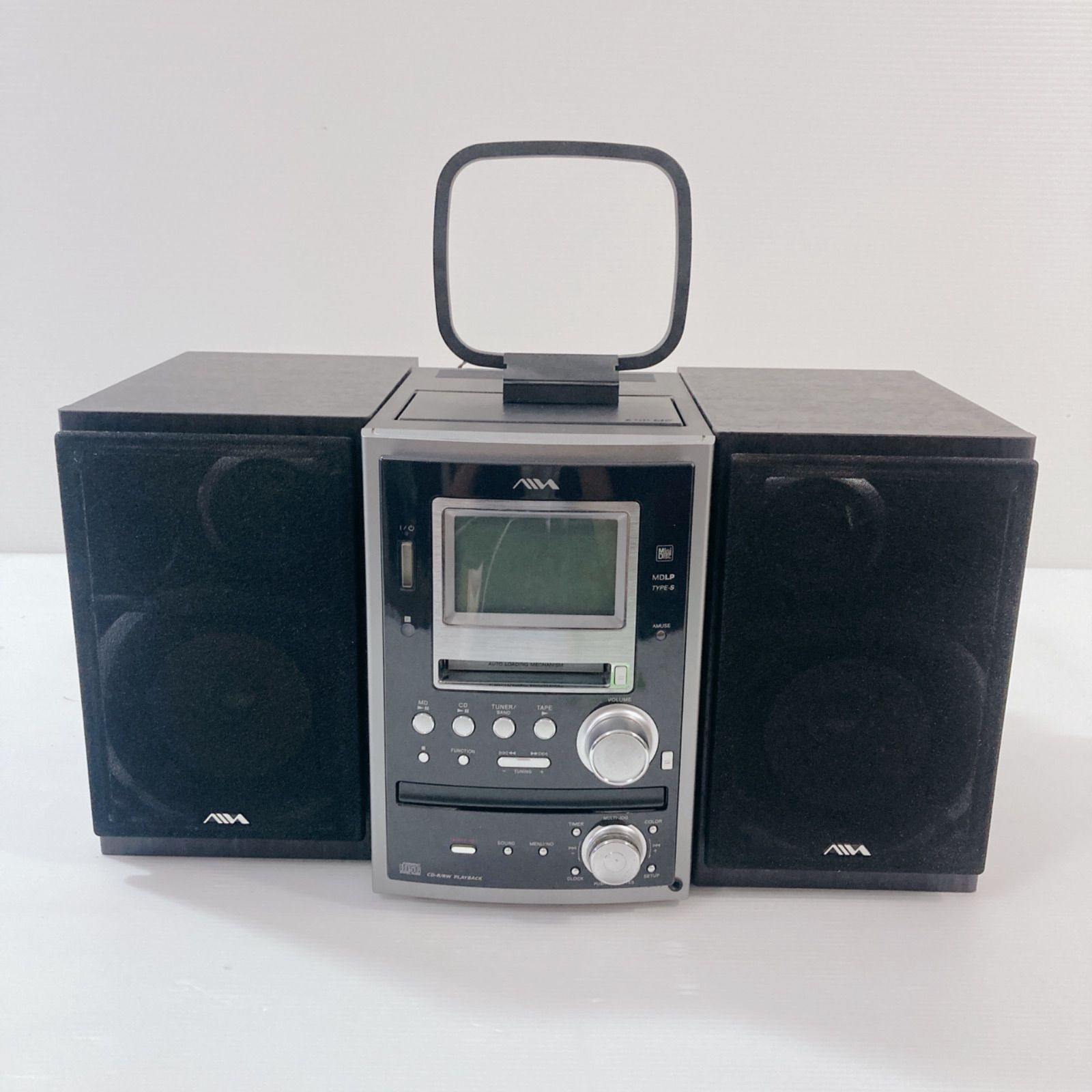 AIWA アイワ CD MDコンポ MODEL NO. CX-LMJ10 ミニコンポ SSX-LMJ11