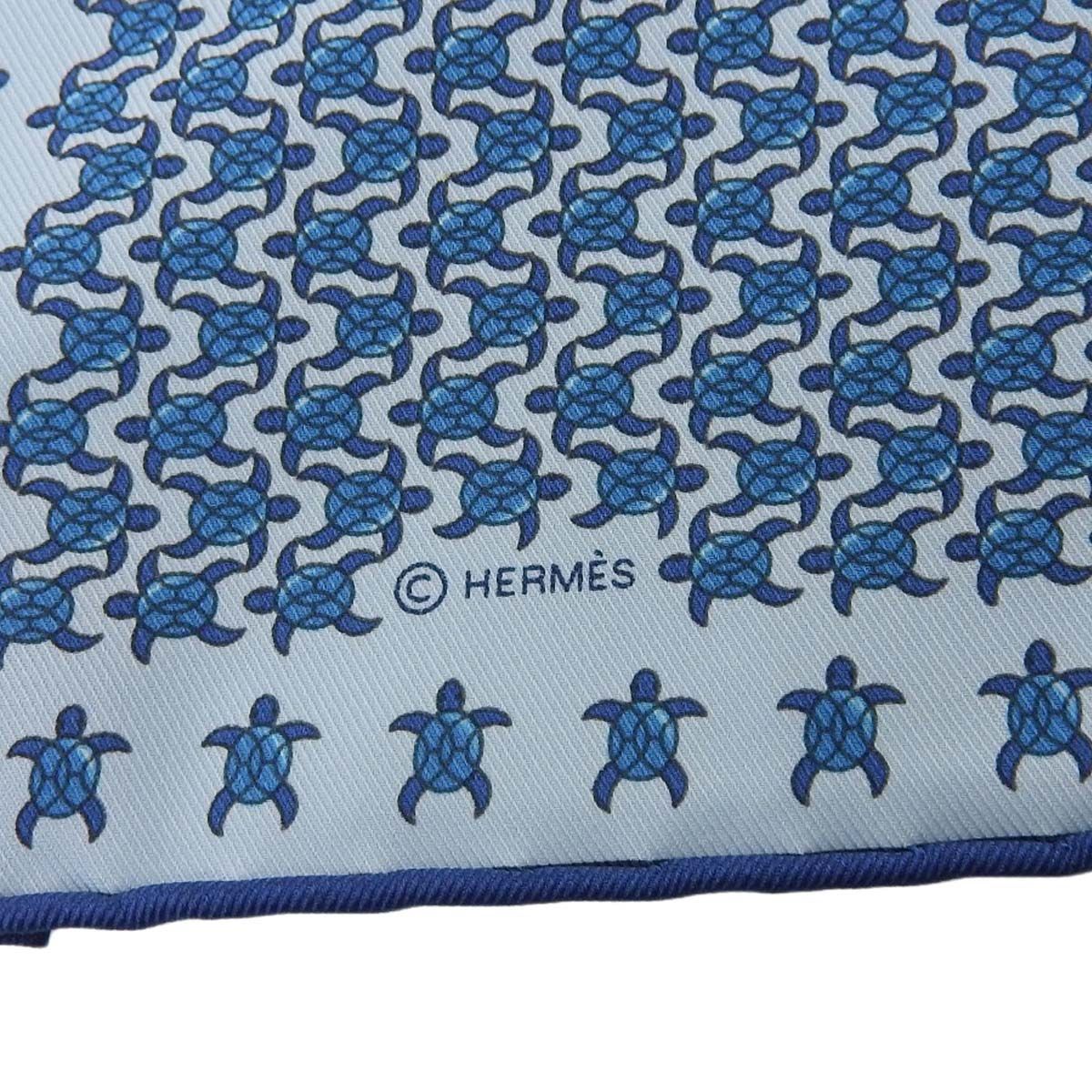 エルメス スカーフ シルク100% プチカレ メンズ HERMES 0148【中古  