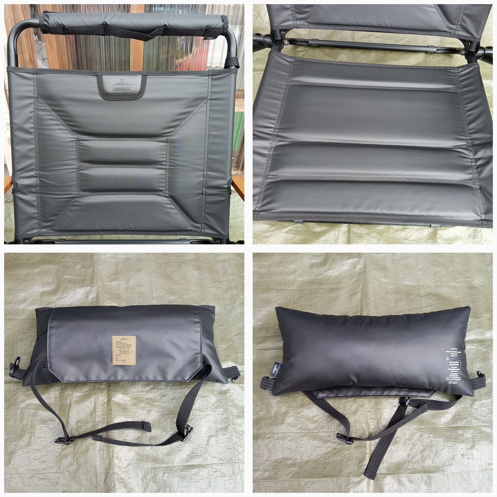 AS2OV(アッソブ) リクライニングローバーチェア(ブラック)、マルチ