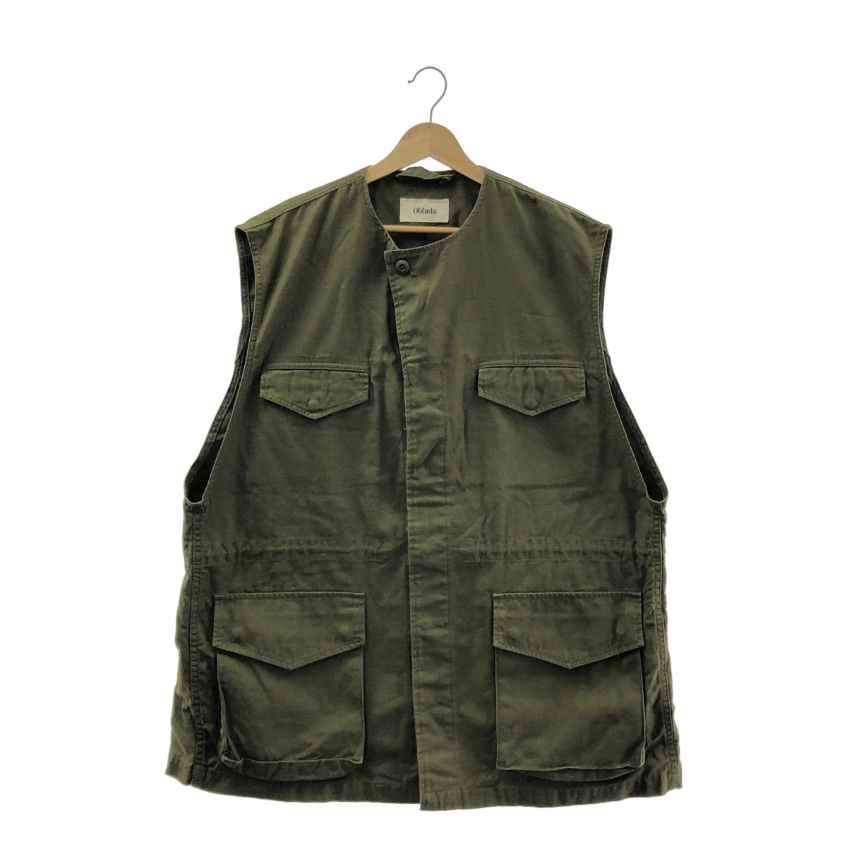 obladaオブラダSleeveless Military Jacket oblada - Sleeveless Military Jacket ミリタリージャケット oblada