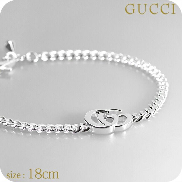 グッチ GUCCI アクセサリー メンズ 814917-J8400-8106-18 ダブルG