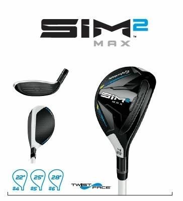 TaylorMade SIM2 MAX ユーティリティ 3U|4U|5U|6U S|R|SR