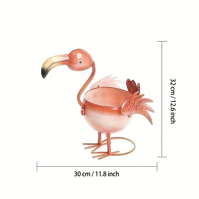プランター 鉢植え 植木鉢 ガーデニング フラミンゴ 鳥 トリ
