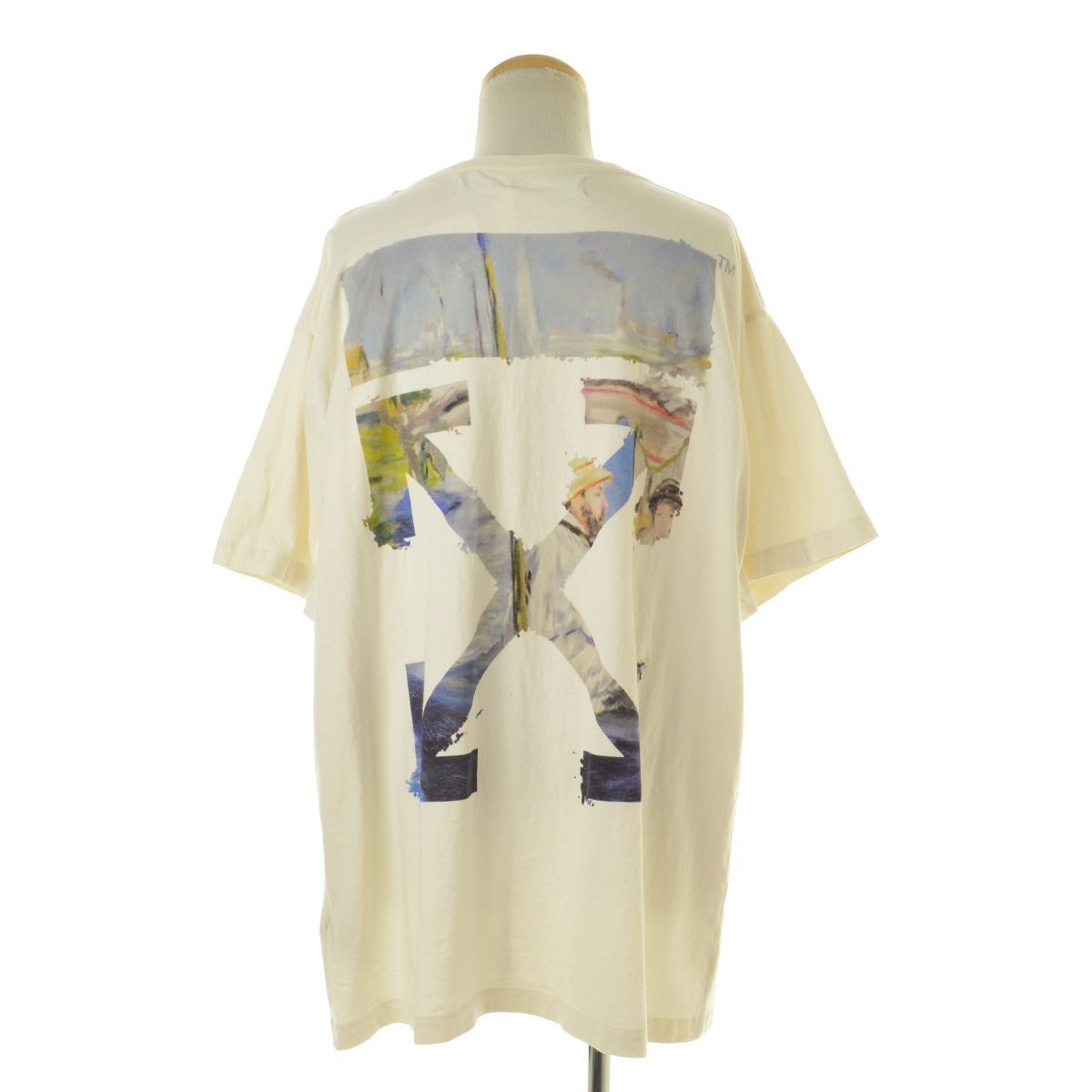 オフホワイト 19SS COLORED ARROWS S/S OVER TEE OFF-WHITE(オフ