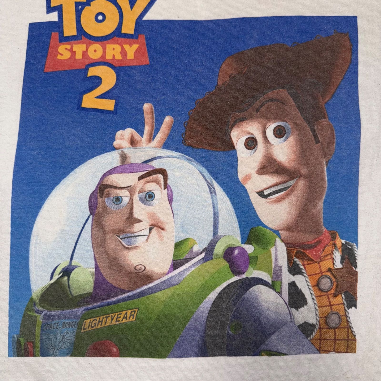 90s Disney Pixar Toy Story 2 Cast Member tee ディズニー トイ 