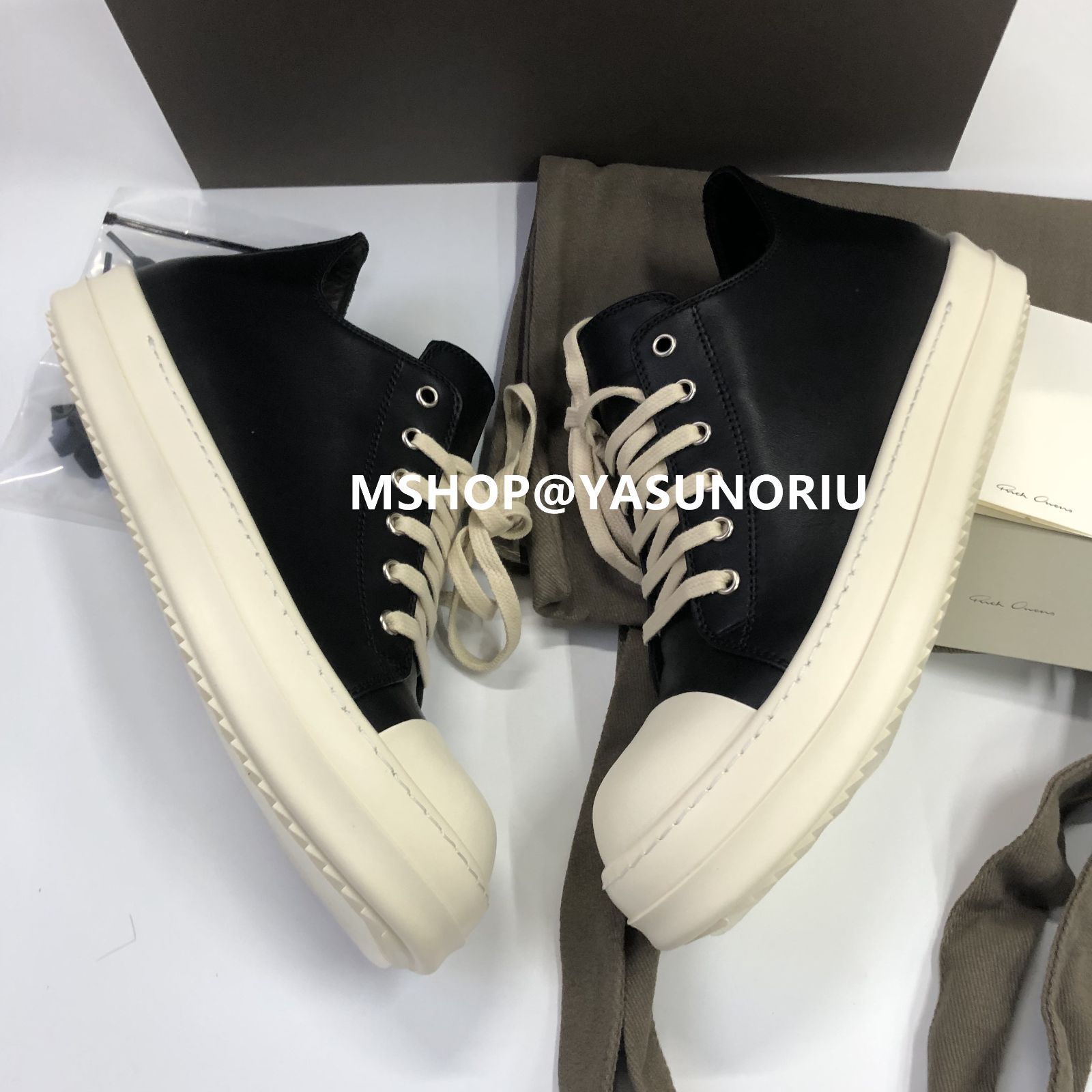 RICK OWENS | LOW SNEAKS