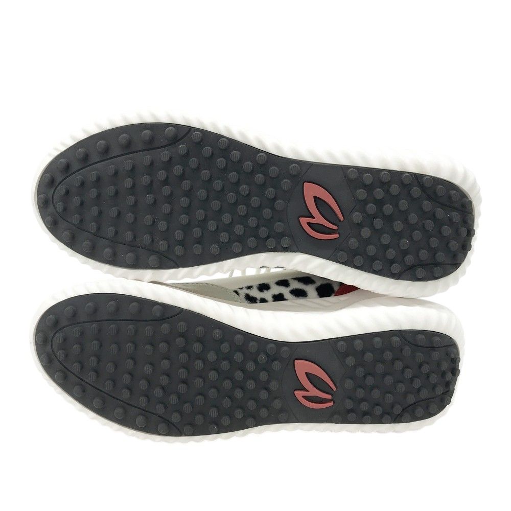 新品MASTER BUNNY EDITION ゴルフシューズ ベージュ23.5㎝ マスターバニー スパイクレス ゴルフシューズ ゴルフ レディース☆23.5