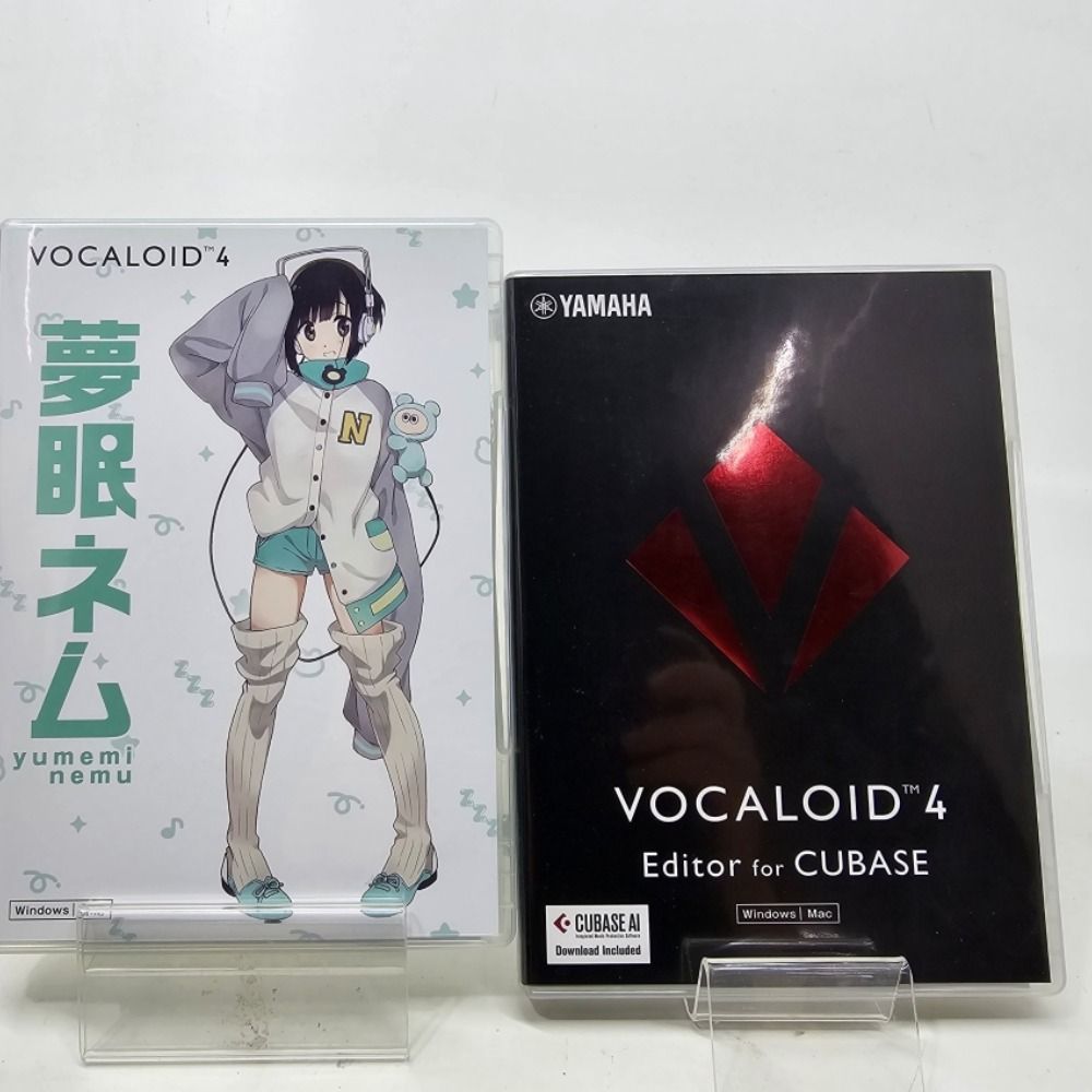 01yw0347 〇 ボカロ YAMAHA VOCALOID 4 Editor for CUBASE Starter Pack 夢眠ネム +  特典DVD 完動品 【中古品】 - メルカリ