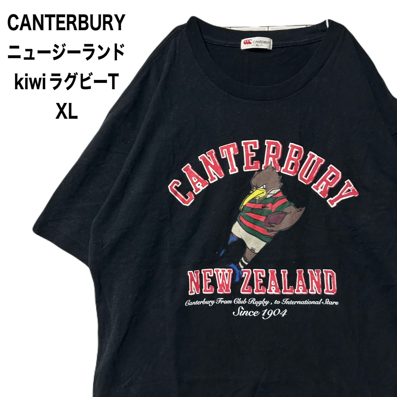 CANTERBURY カンタベリー ニュージーランド kiwi キウイ ラグビー T