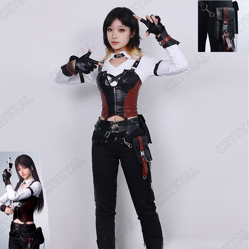 恋と深空 ヒロイン コスプレ衣装 戦闘服 ハンター 制服 コスプレ道具 ステージ服 コスチューム イベント 仮装 学園祭 文化祭 ハロウィン 舞台 演出服 演劇 撮影