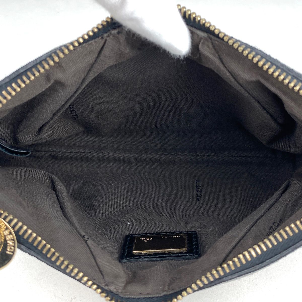 フェンディ FENDI ロゴ アクセサリーポーチ ズッカ柄