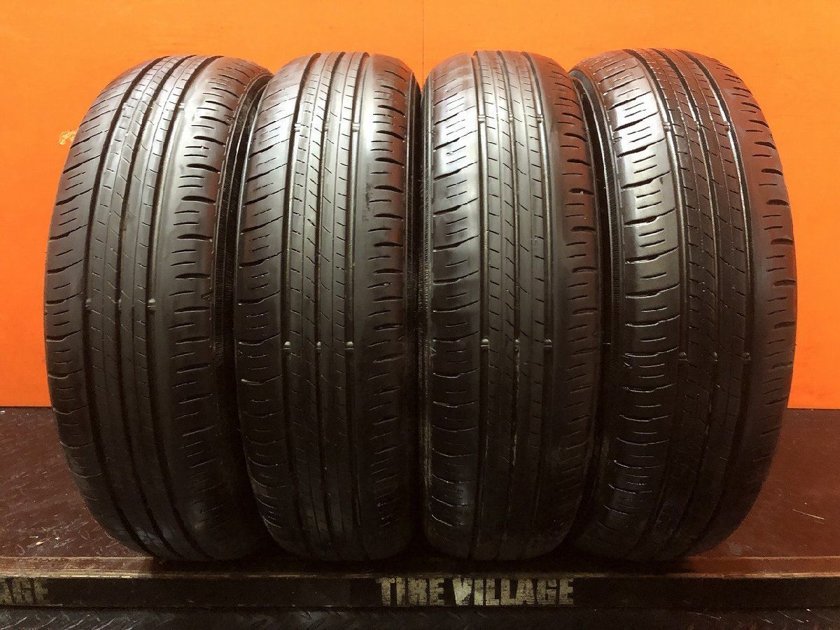 DUNLOP ENASAVE EC300+ 165/65R14 14インチ 夏タイヤ 4本 バリ溝 