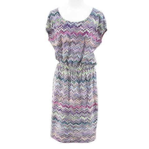MISSONI ミッソーニ　ワンピース　膝丈　可愛い　ノースリーブ　イタリア製 MISSONI ミッソーニ ワンピース 膝丈 可愛い ノースリーブ