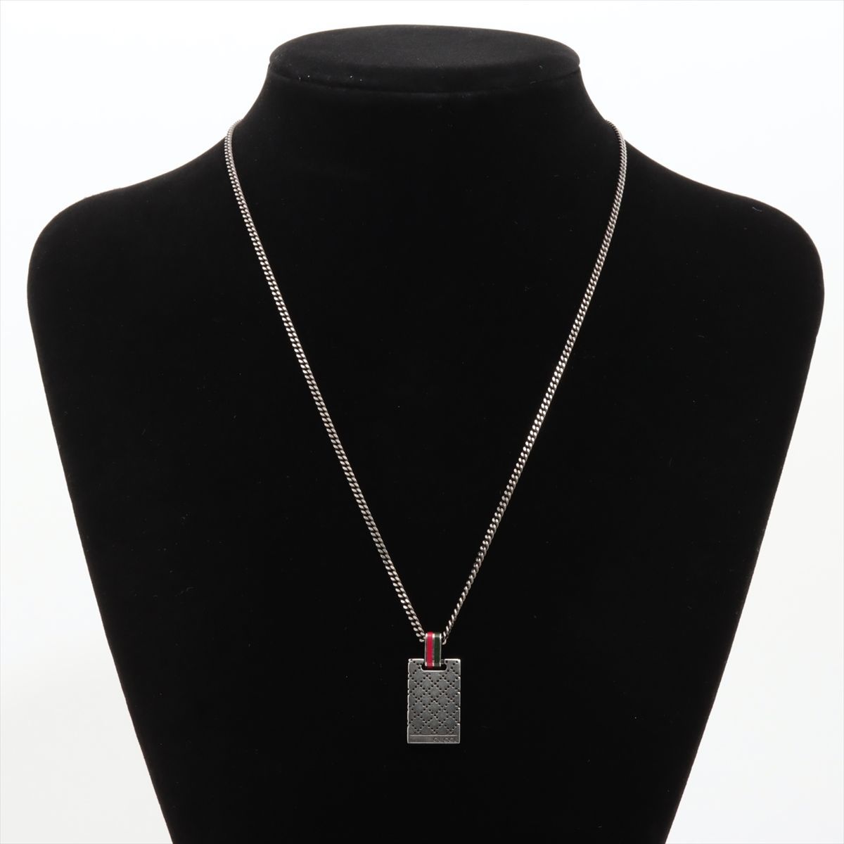 美品】GUCCI ディアマンテ ネックレス シルバー925 グッチ 鑑定済  