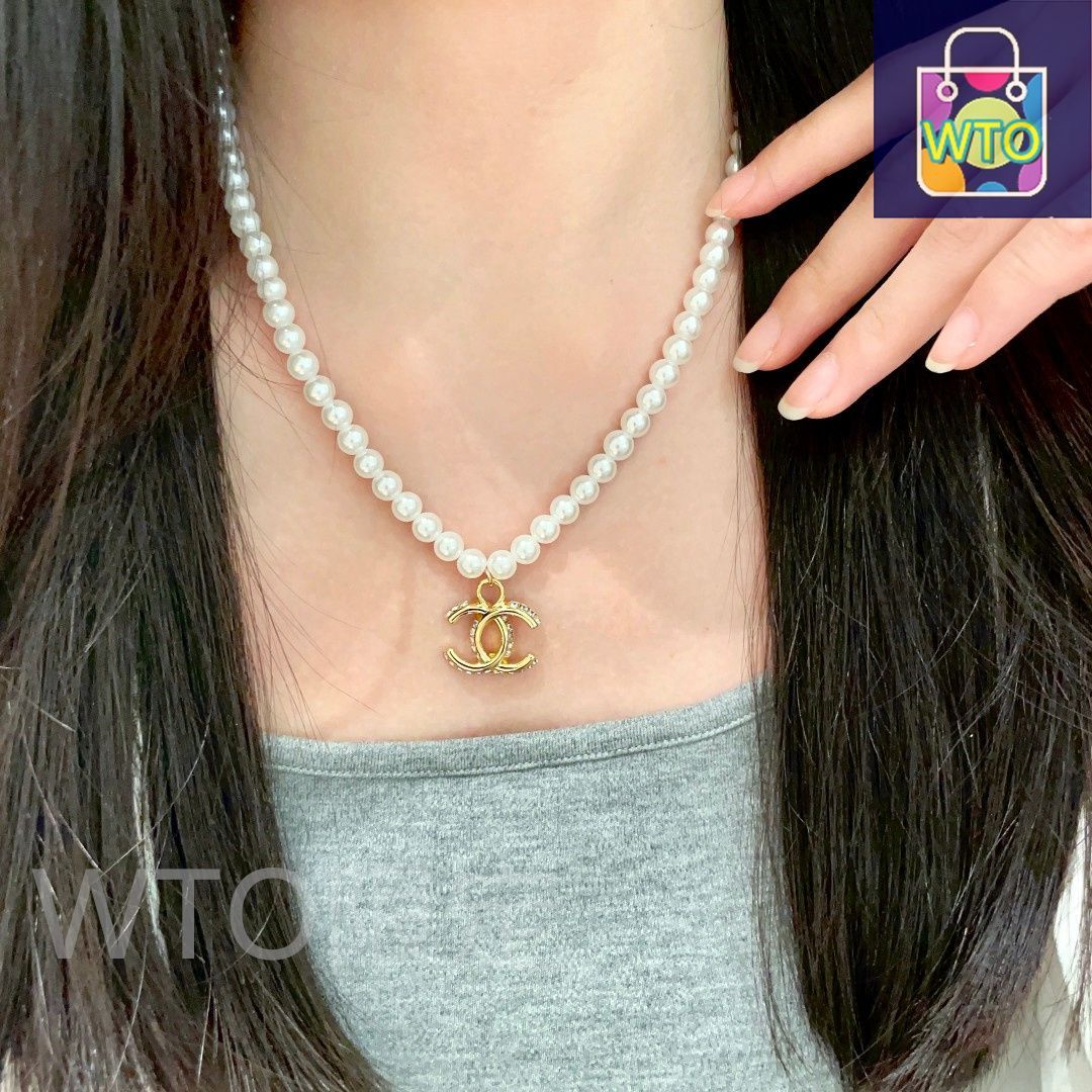 CHANEL アルファベットチャーム ネックレス　ヴィンテージ 今日WTO】Chanel ヴィンテージ アルファベット ネックレス 送料