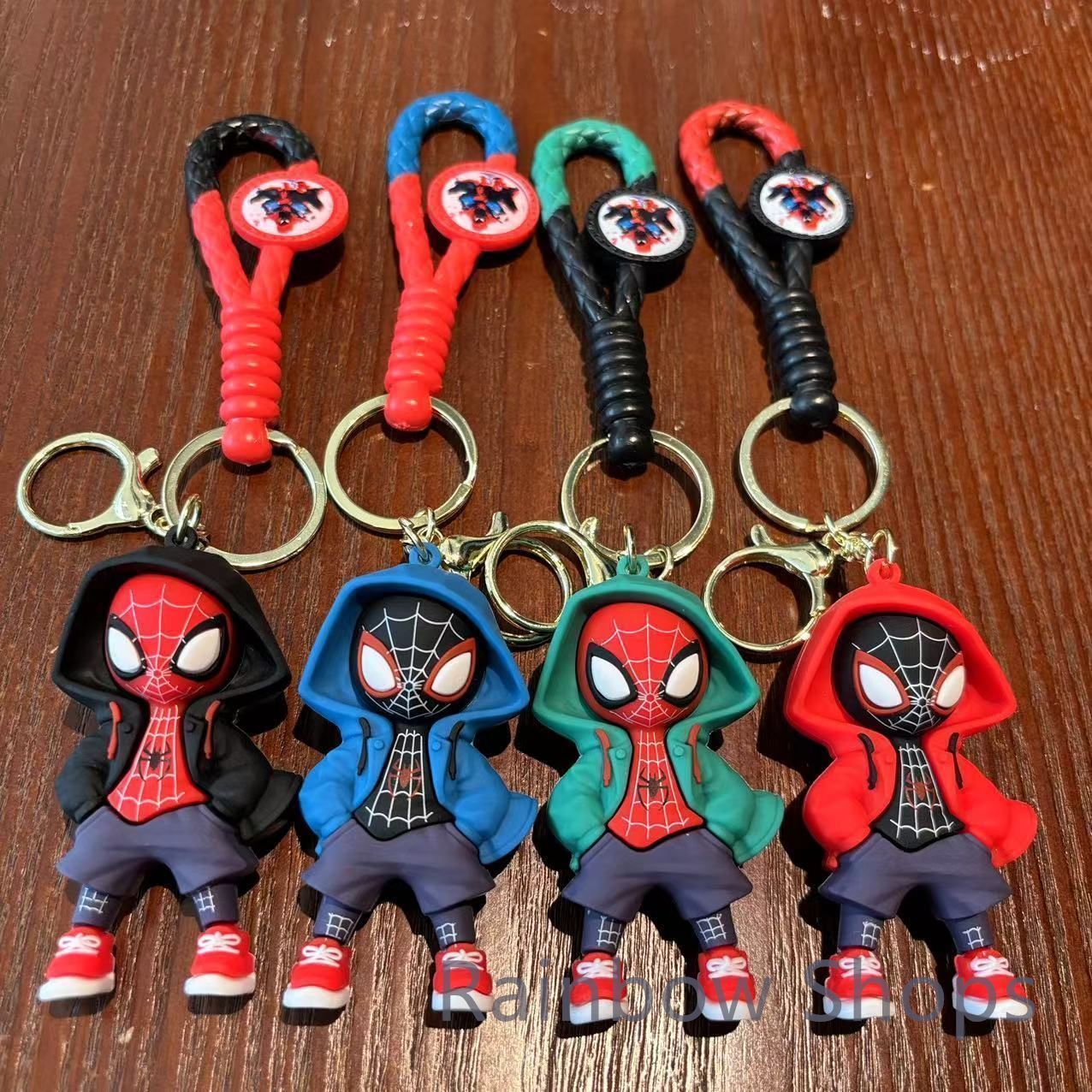 新品未使用】カートゥーンスパイダーマンキーホルダー☆マーベル
