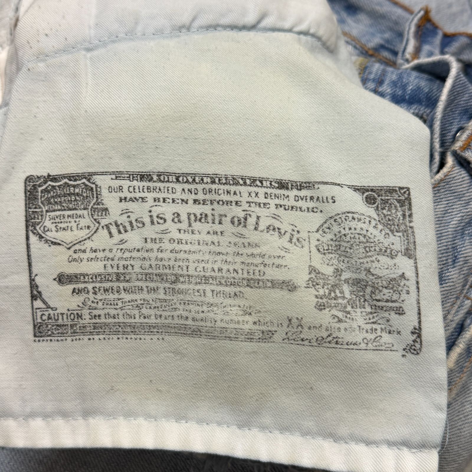 INNOCENCE NY. PATCHWORK DENIM PANTS パッチワーク デニム