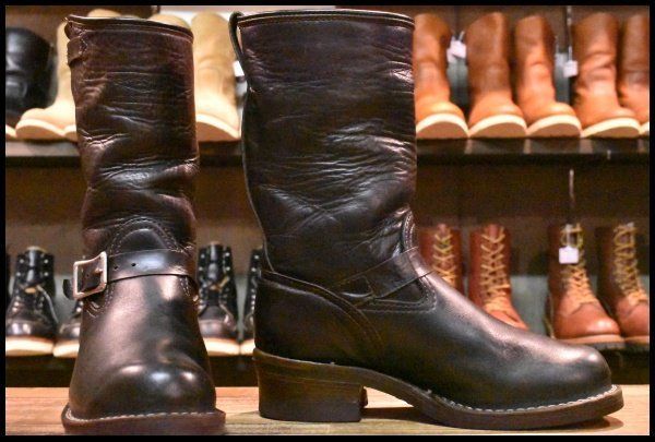 8E 箱付 良品 05年】WESCO ウエスコ チャンピオンボス ブラック ホース