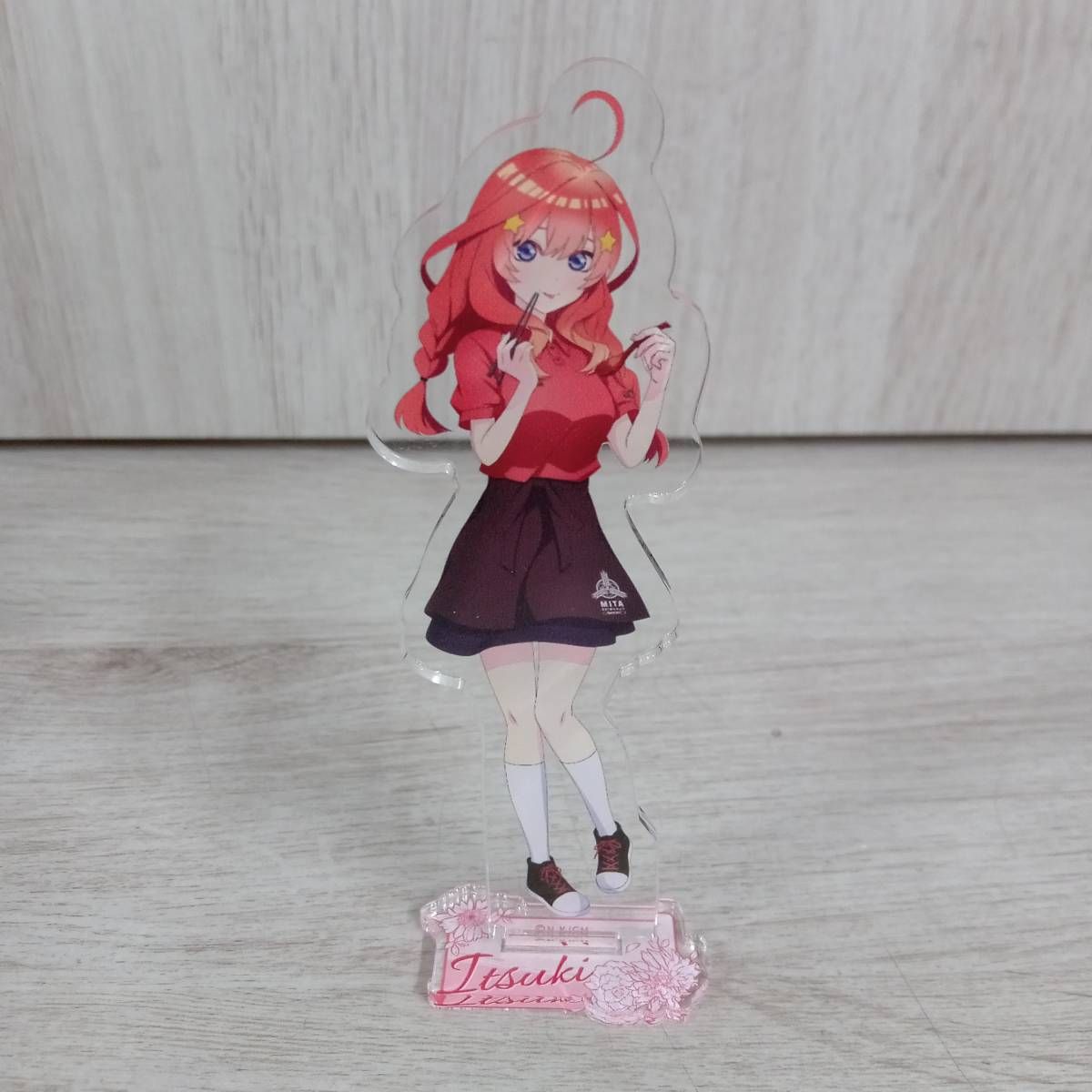 三田製麺所×映画「五等分の花嫁」コラボアクリルスタンド5種類コンプリート 三田製麺所×映画「五等分の花嫁」コラボアクリルスタンド5種類