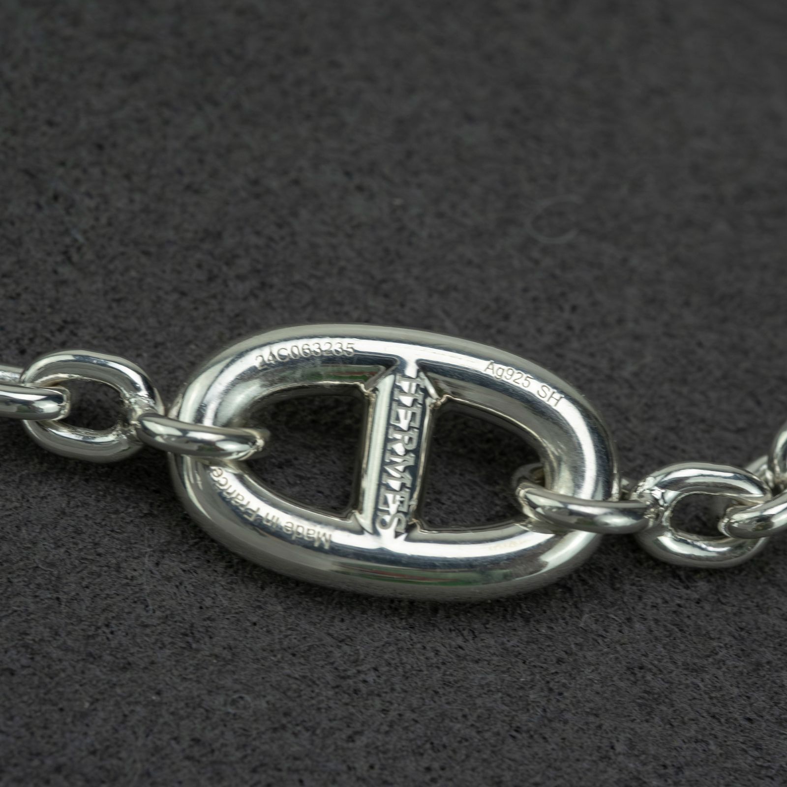 エルメス HERMES ファランドール SH ブレスレット シェーヌダンクル